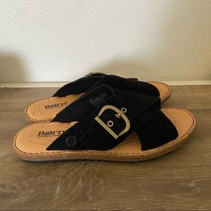 Born Black Sandal